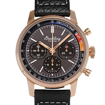 ブライトリング トップタイム B01 RB01761A1Q1X1 ブラウン/ブラック メンズ 時計 【中古】【wristwatch】