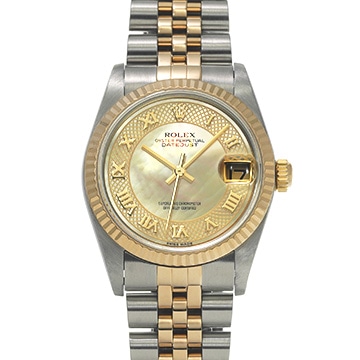 ロレックス デイトジャスト 78273NRD イエローシェル ユニセックス 時計 【中古】【wristwatch】