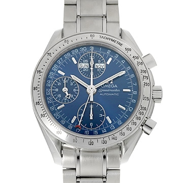オメガ スピードマスター トリプルカレンダー 3523.80 ブルー メンズ 時計 【中古】【wristwatch】