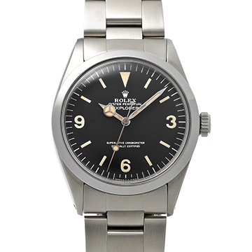 ロレックス エクスプローラー  1016 ブラック メンズ 時計 【中古】【wristwatch】