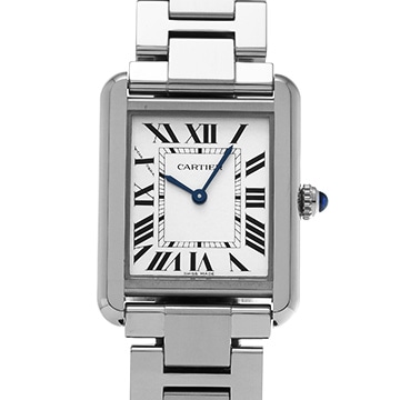カルティエ タンク ソロ SM W5200013 シルバー レディース 時計 【中古】【wristwatch】