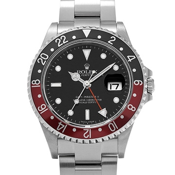 ロレックス GMTマスターII 16710 ブラック メンズ 時計 【中古】【wristwatch】