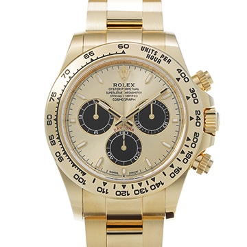ロレックス コスモグラフ デイトナ 126508 ゴールド/ブライトブラック メンズ 時計 【中古】【wristwatch】