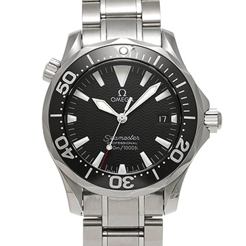 オメガ シーマスター プロフェッショナル 300 2262.50 ブラック メンズ 時計 【中古】【wristwatch】