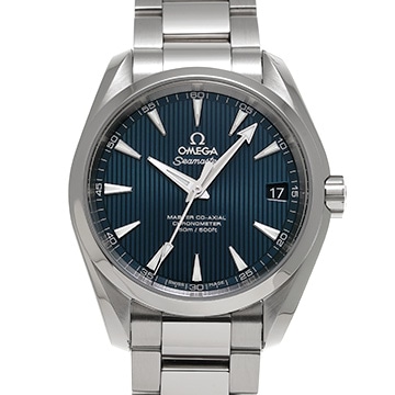 オメガ シーマスター アクアテラ マスターコーアクシャル 231.10.39.21.03.002 ブルー メンズ 時計 【中古】【wristwatch】