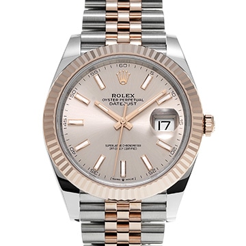 ロレックス デイトジャスト 41 126331 サンダスト メンズ 時計 【新品】【wristwatch】