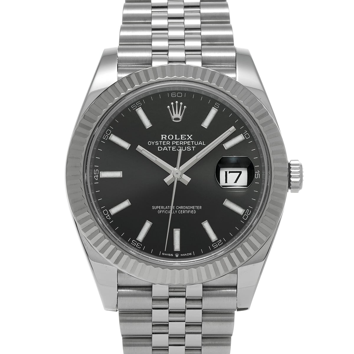 ロレックス デイトジャスト 41 126334 ブライトブラック メンズ 時計 【新品】【wristwatch】