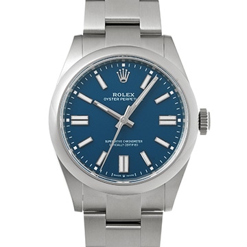 ロレックス オイスターパーペチュアル 41 134300 ブルー メンズ 時計 【新品】【wristwatch】