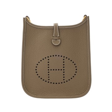 エルメス エヴリン TPM ショート アマゾン エトゥープ トリヨンクレマンス レディース バッグ 【未使用】【bag】