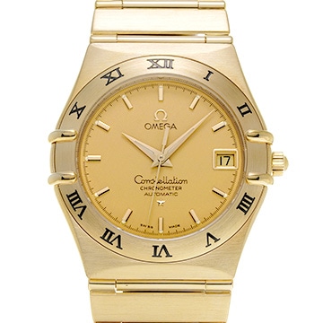オメガ コンステレーション クォーツ 1102.10 シャンパン メンズ 時計 【中古】【wristwatch】