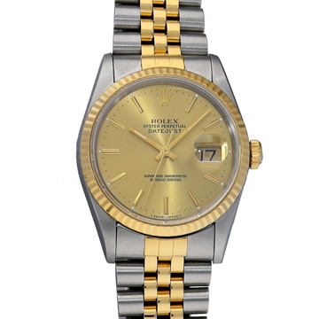 ロレックス デイトジャスト 36 16233 シャンパン メンズ 時計 【中古】【wristwatch】