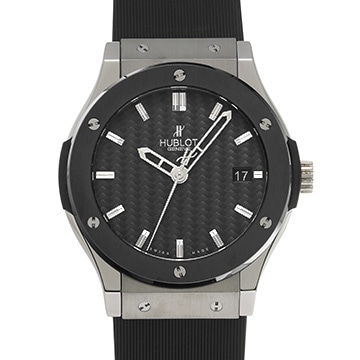 ウブロ クラシックフュージョン ジルコニウム セラミック 511.ZM.1770.RX ブラック メンズ 時計 【中古】【wristwatch】