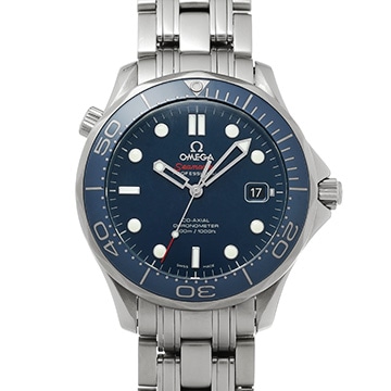 オメガ シーマスター ダイバー300 コーアクシャル 212.30.41.20.03.001 ブルー メンズ 時計 【中古】【wristwatch】