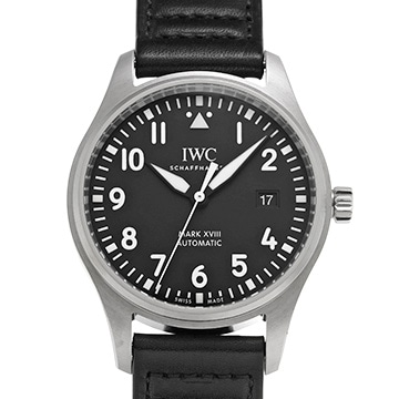 IWC パイロットウォッチ マーク XVIII IW327009 ブラック メンズ 時計 【中古】【wristwatch】