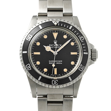 ロレックス サブマリーナ 5513 ブラック メンズ 時計 【中古】【wristwatch】