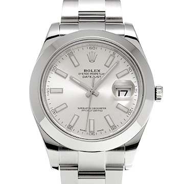 ロレックス デイトジャストII 116300 シルバー メンズ 時計 【中古】【wristwatch】