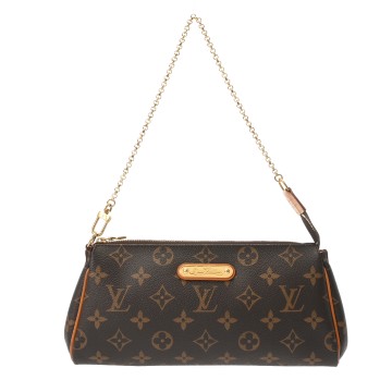 ルイ ヴィトン モノグラム エヴァ  ブラウン M95567 モノグラムキャンバス レディース バッグ 【中古】【bag】