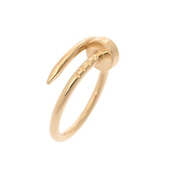 カルティエ ジュストアンクル リング SM #49 ゴールド K18イエローゴールド YG レディース ジュエリー 【中古】【jewelry】