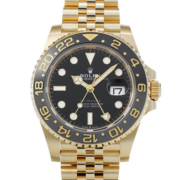 ロレックス GMTマスターII 126718GRNR ブラック メンズ 時計 【中古】【wristwatch】