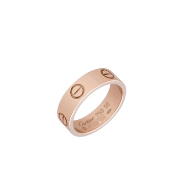 カルティエ ラブリング #58 ゴールド K18ピンクゴールド PG レディース ジュエリー 【中古】【jewelry】