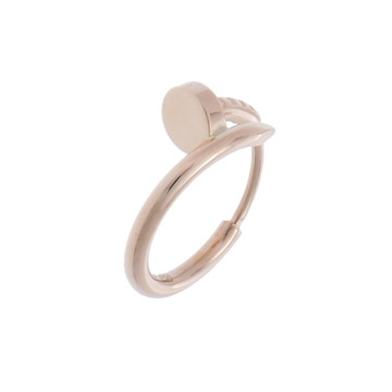 カルティエ ジュストアンクル シングル ピアス ゴールド K18ピンクゴールド PG レディース ジュエリー 【中古】【jewelry】