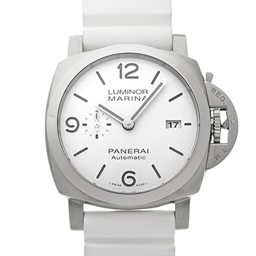 パネライ ルミノールマリーナ 44mm PAM01314 ホワイト メンズ 時計 【中古】【wristwatch】