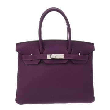 エルメス バーキン 30 アネモネ トゴ レディース バッグ 【中古】【bag】