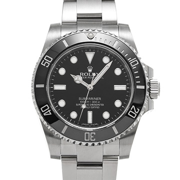 ロレックス サブマリーナ 114060 ブラック メンズ 時計 【中古】【wristwatch】