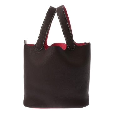 エルメス ピコタンロック MM カザック フランボワーズ/ルージュセリエ トリヨンクレマンス レディース バッグ 【中古】【bag】