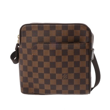 ルイ ヴィトン ダミエ オラフ PM エベヌ N41442 ダミエキャンバス ユニセックス バッグ 【中古】【bag】