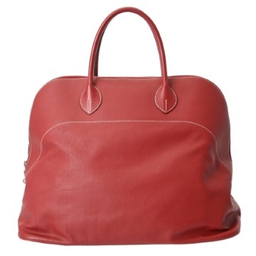エルメス ボリードリラックス 45 ルージュアッシュ ヴォー・シッキム レディース バッグ 【中古】【bag】