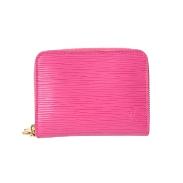ルイ ヴィトン エピ LV×TM ジッピ―コインパース カワイイピンク M14144 レザー ユニセックス 財布 【中古】【purse】
