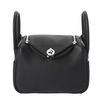 エルメス リンディ ミニ 2 ブラック トリヨンクレマンス レディース バッグ 【新品】【bag】