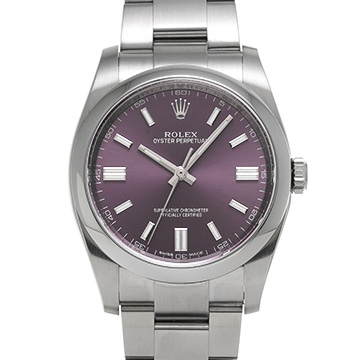 ロレックス オイスターパーペチュアル 36 116000 レッドグレープ メンズ 時計 【中古】【wristwatch】