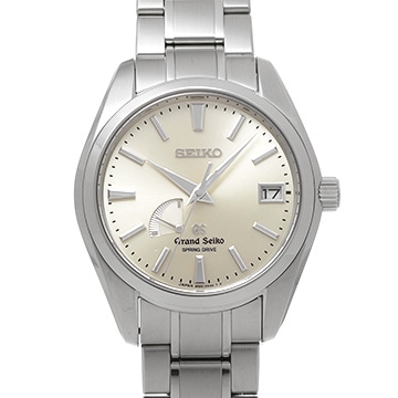 グランドセイコー ヘリテージコレクション スプリングドライブ SBGA001 シルバー メンズ 時計 【中古】【wristwatch】