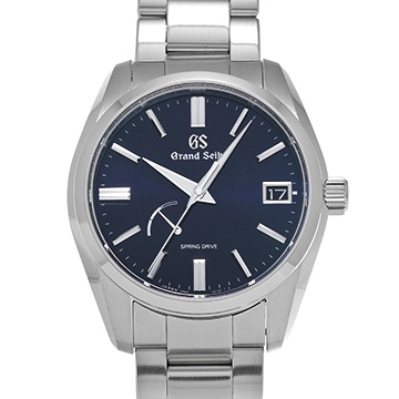 グランドセイコー ヘリテージコレクション スプリングドライブ SBGA467 ブラック メンズ 時計 【中古】【wristwatch】