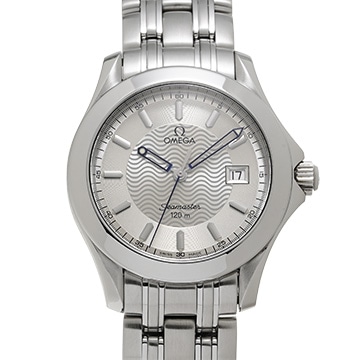 オメガ シーマスター 120 クォーツ 2511.31 シルバー メンズ 時計 【中古】【wristwatch】
