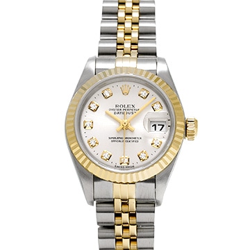 ロレックス デイトジャスト 26 79173G シルバー/ダイヤモンド レディース 時計 【中古】【wristwatch】