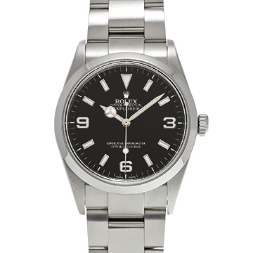 ロレックス エクスプローラー 114270 ブラック メンズ 時計 【中古】【wristwatch】