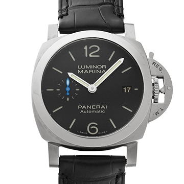 パネライ ルミノール クアランタ PAM01372 ブラック メンズ 時計 【中古】【wristwatch】