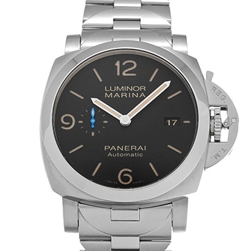 パネライ ルミノールマリーナ 1950 3デイズ アッチャイオ PAM00723 ブラック メンズ 時計 【中古】【wristwatch】