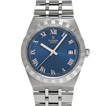 チューダー / チュードル ロイヤル 28500 ブルー メンズ 時計 【中古】【wristwatch】