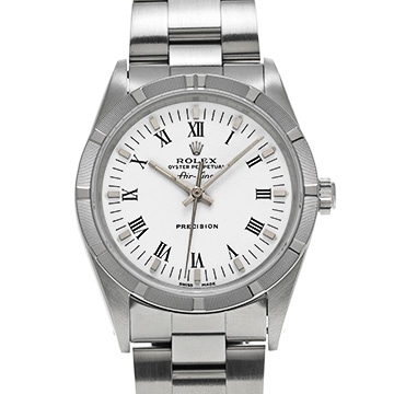 ロレックス エアキング 14010 ホワイト メンズ 時計 【中古】【wristwatch】