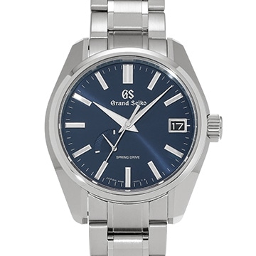 グランドセイコー ヘリテージコレクション スプリングドライブ SBGA375 ミッドナイトブルー メンズ 時計 【中古】【wristwatch】