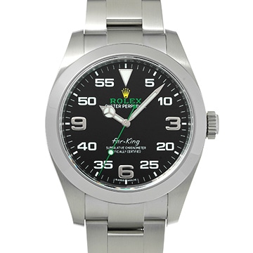 ロレックス エアキング 116900 ブラック メンズ 時計 【中古】【wristwatch】