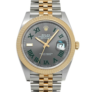 ロレックス デイトジャスト 41 126333 スレート メンズ 時計 【中古】【wristwatch】