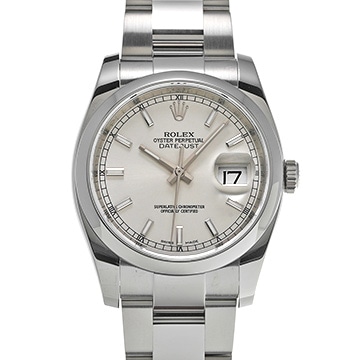 ロレックス デイトジャスト 116200 シルバー メンズ 時計 【中古】【wristwatch】