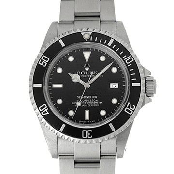 ロレックス シードゥエラー 16600 ブラック メンズ 時計 【中古】【wristwatch】