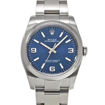 ロレックス オイスターパーペチュアル 36 116000 ブルー メンズ 時計 【中古】【wristwatch】