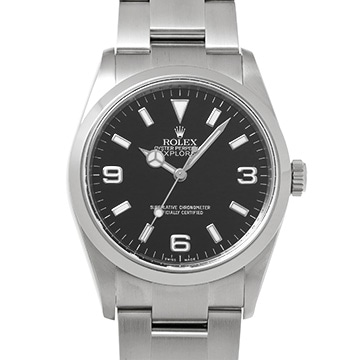 ロレックス エクスプローラー 114270 ブラック メンズ 時計 【中古】【wristwatch】